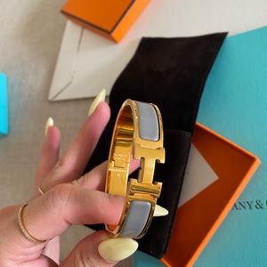Pre-owned HERMES H Clic Bracelet